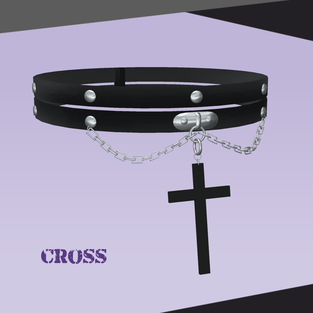 chain choker【VRChat想定】