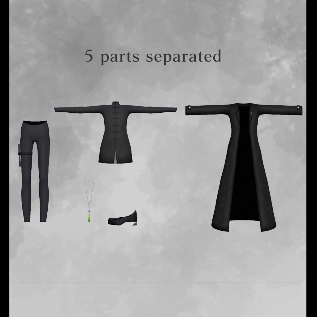 【ウチクワ ナミバ向け衣装】瞋 - shin-