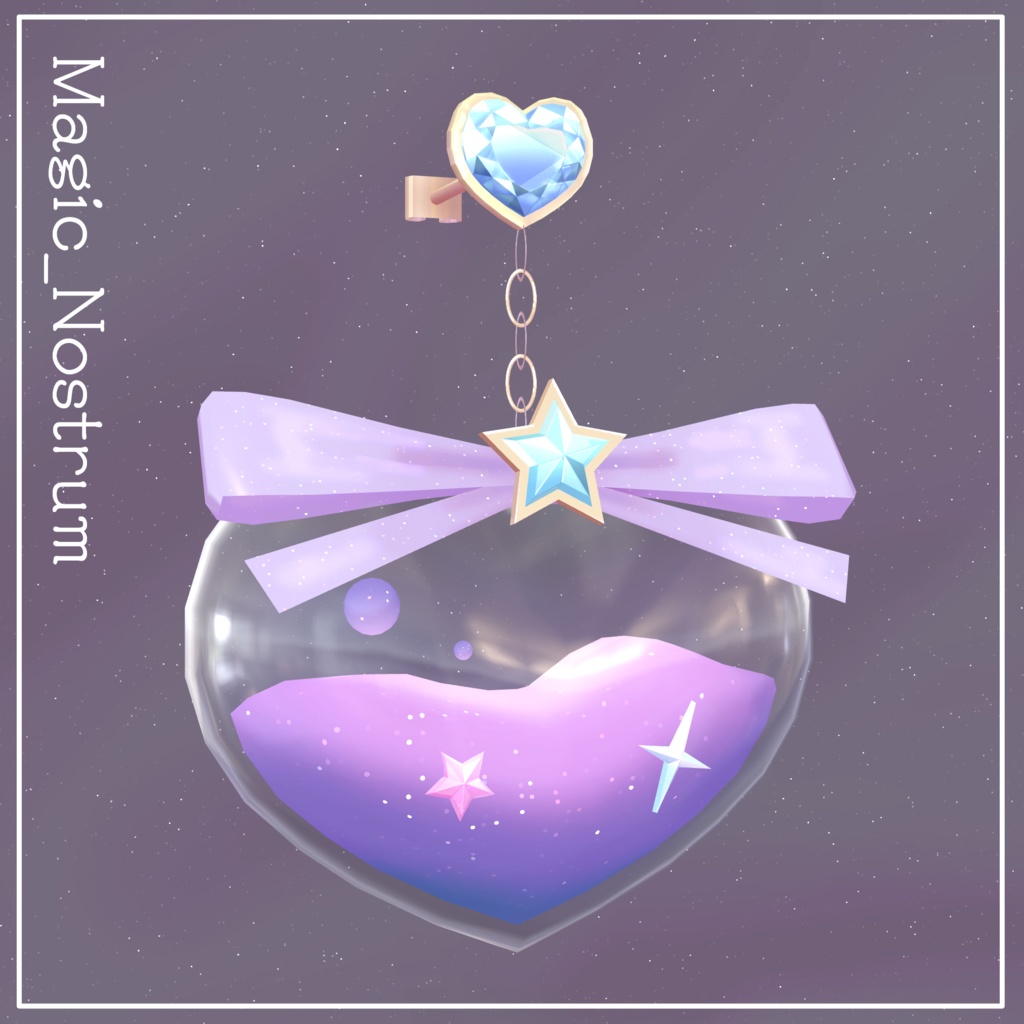 魔法少女ピアス【VRChat想定】