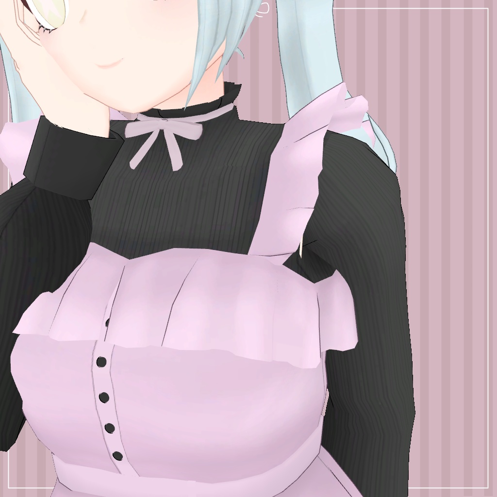 【やみちゃん&ゆめちゃん向け衣装】量産型フリルワンピ