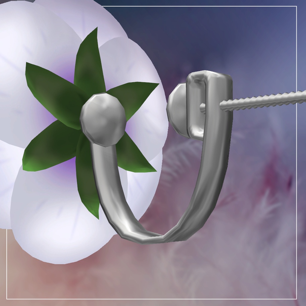 anemone earring【VRChat想定】