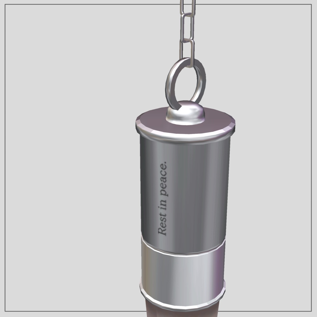 Bullet Earrings【VRChat想定】