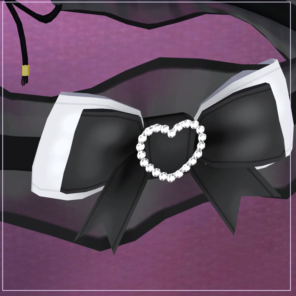レースチョーカー【VRChat想定】