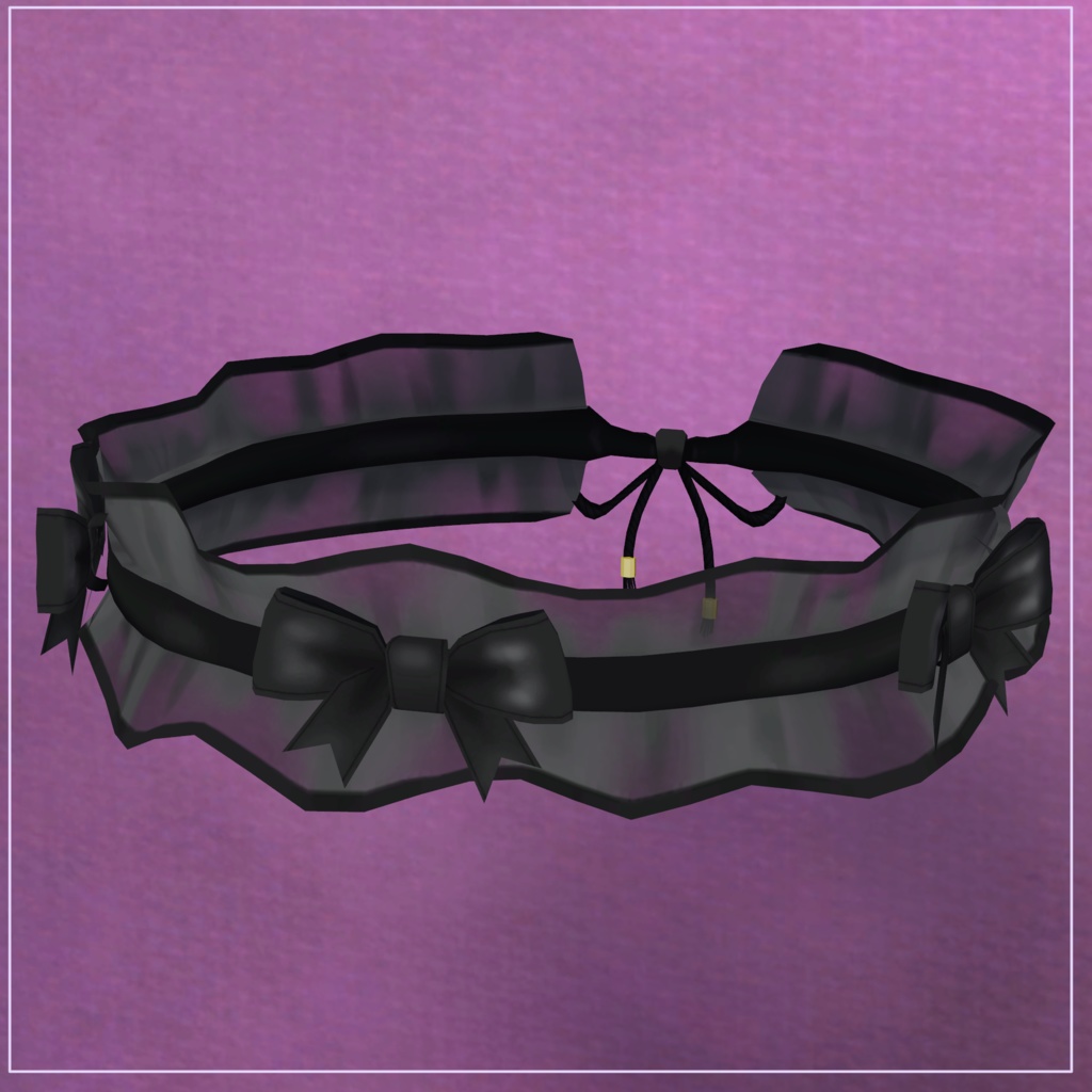 レースチョーカー【VRChat想定】