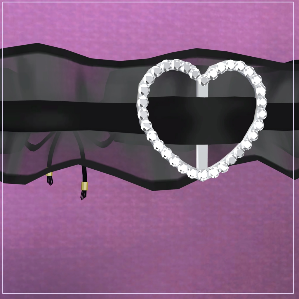 レースチョーカー【VRChat想定】