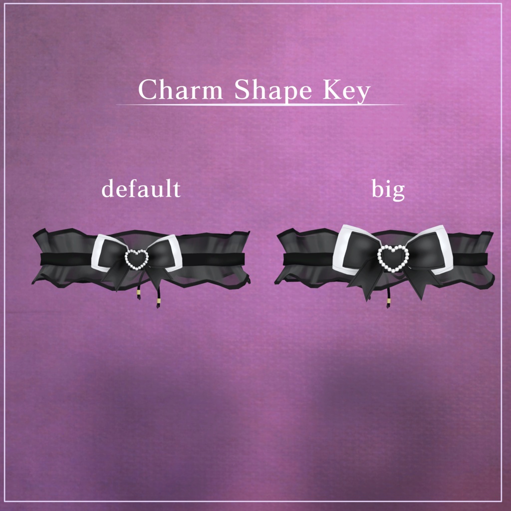 レースチョーカー【VRChat想定】