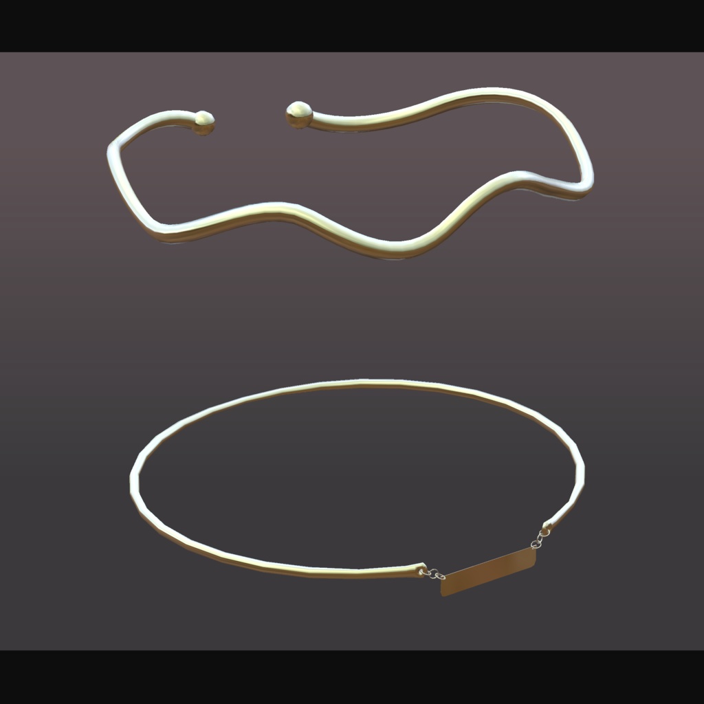 modern bangle【VRChat想定】