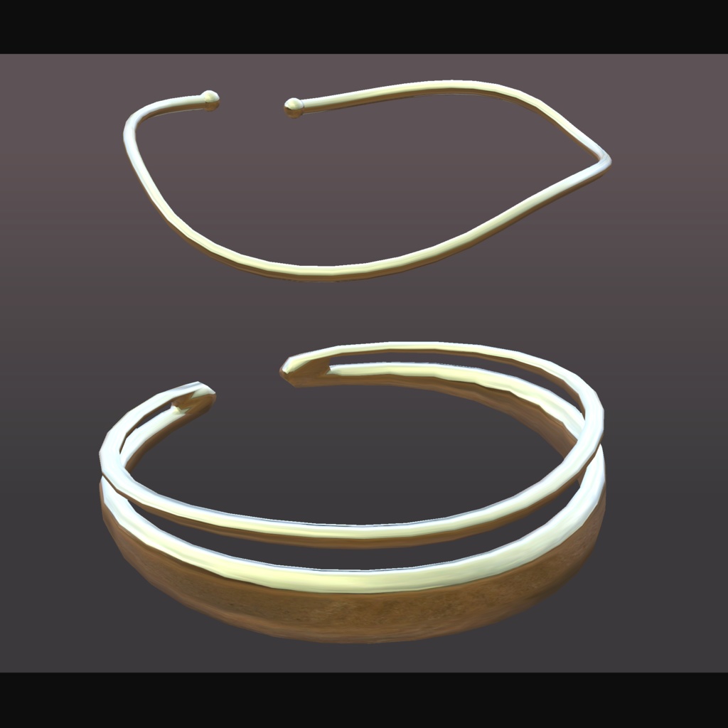 modern bangle【VRChat想定】