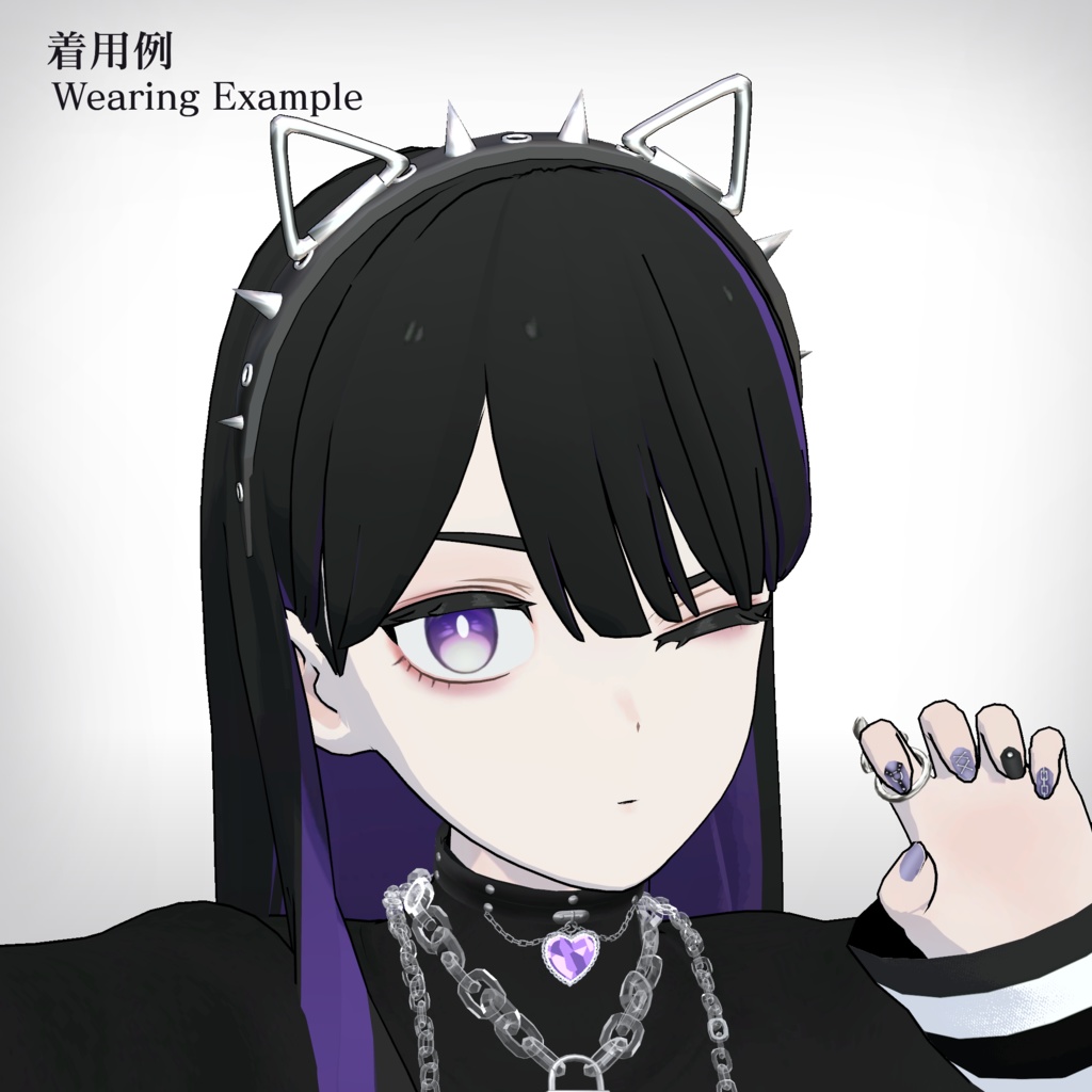 Spike Headband【VRChat想定】