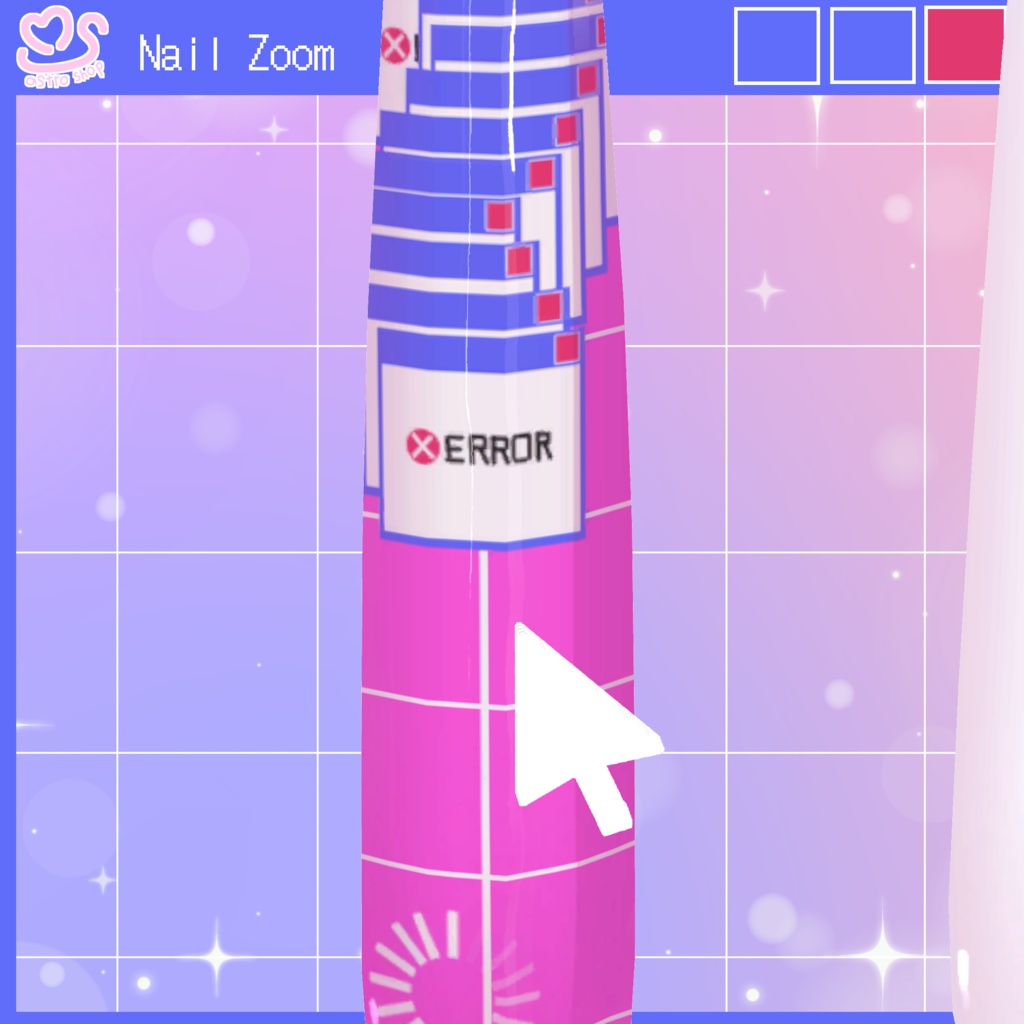 【MDollnail SuperLong対応】KAWAIIインターネット