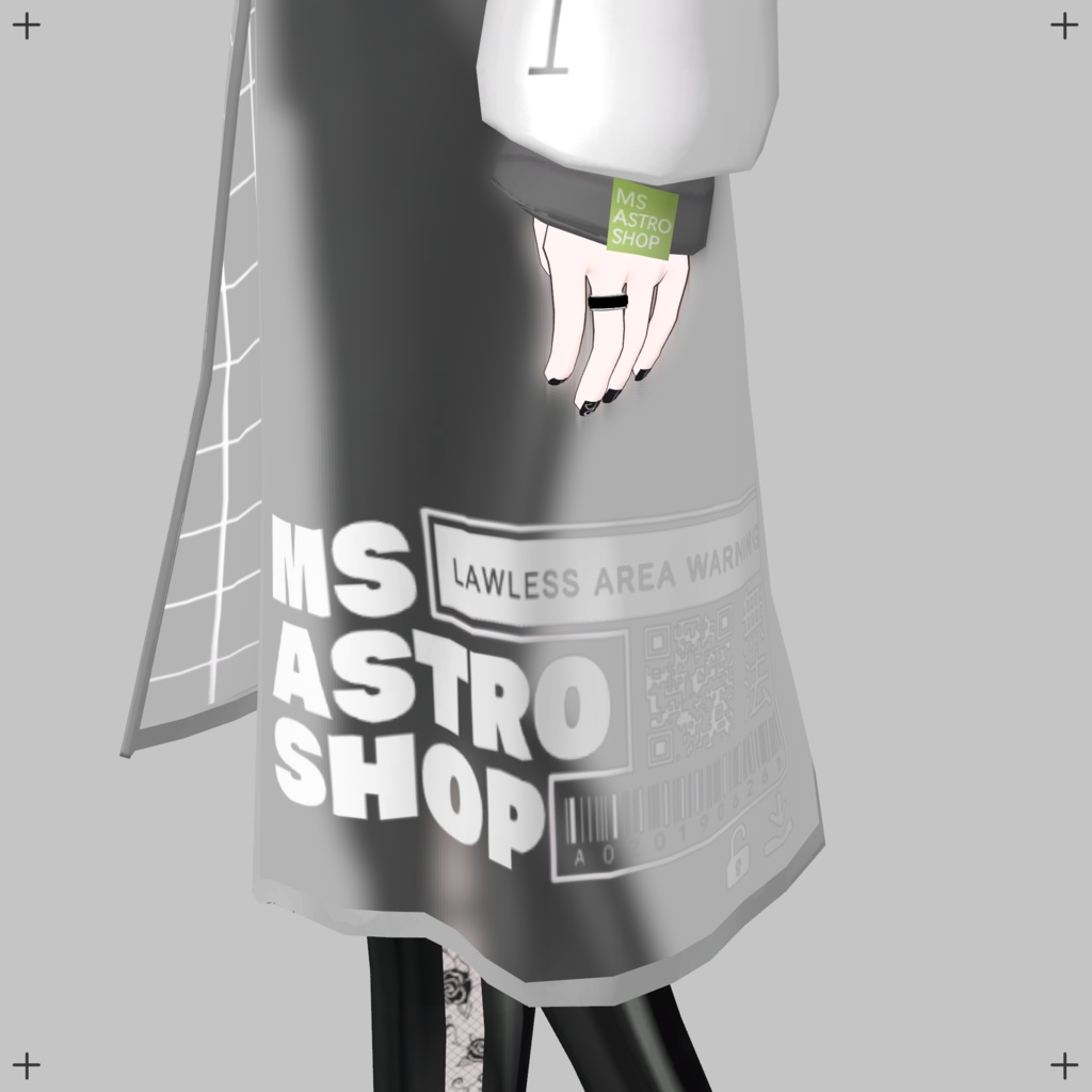 【ウチクワ ナミバ向け衣装】LAWLESS AREA