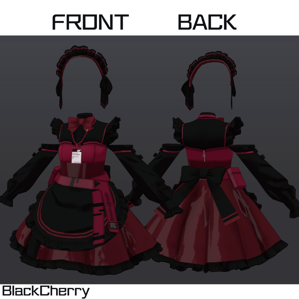 Concealment Operator Uniform【VRChat想定】