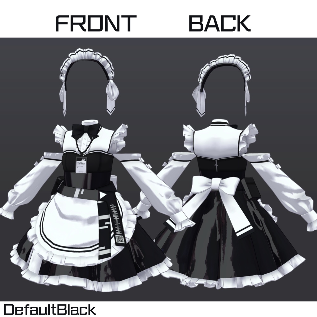 Concealment Operator Uniform【VRChat想定】