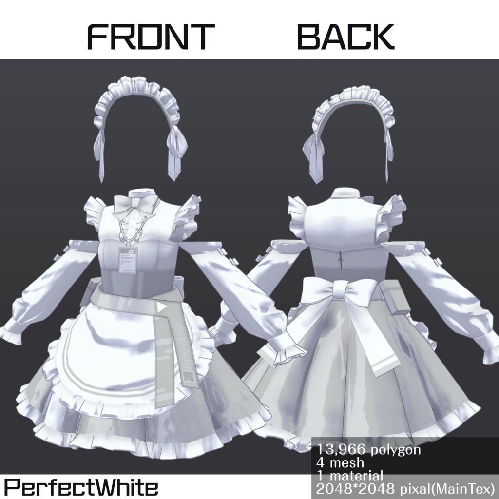 Concealment Operator Uniform【VRChat想定】