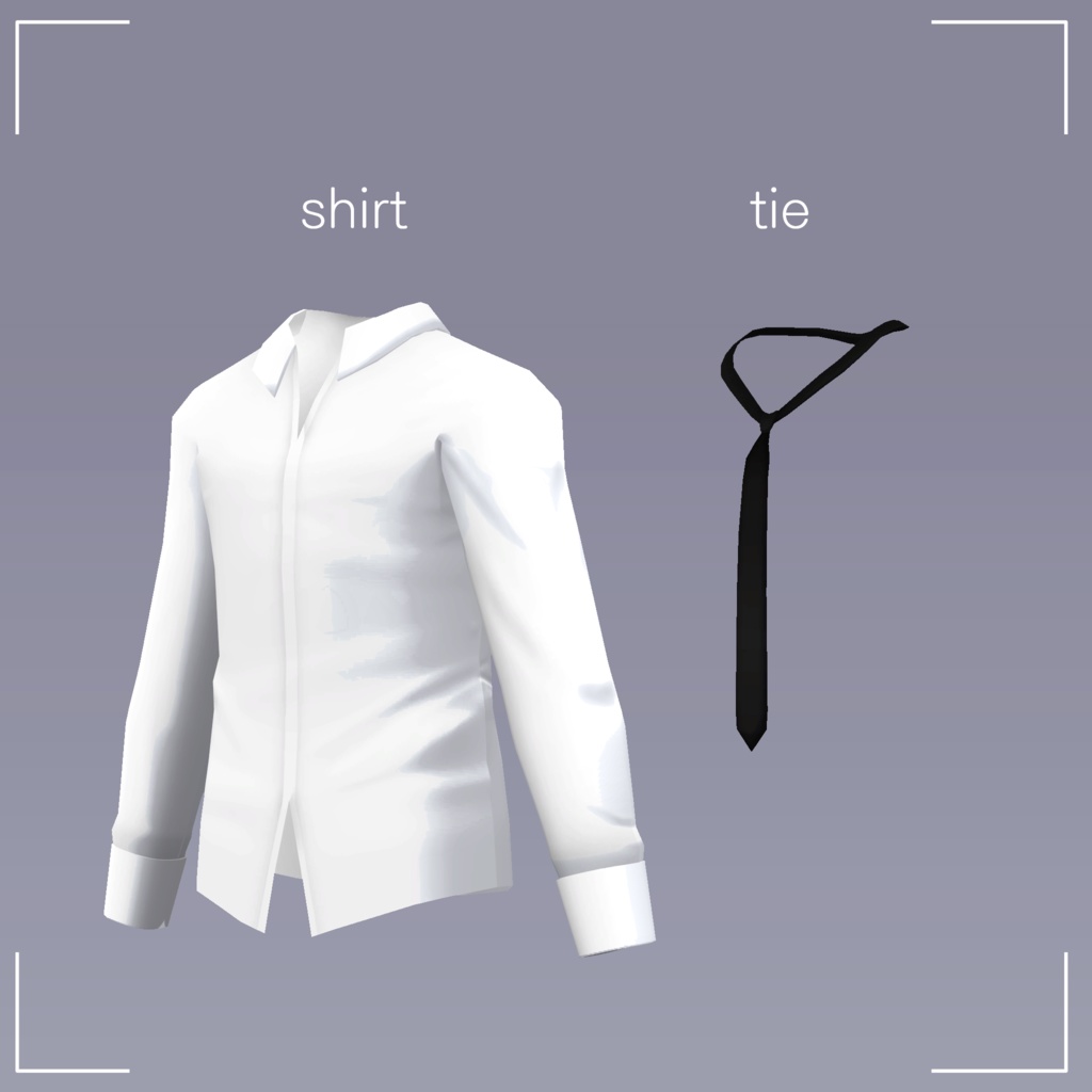 【for 狛乃】Loose Suit Shirt