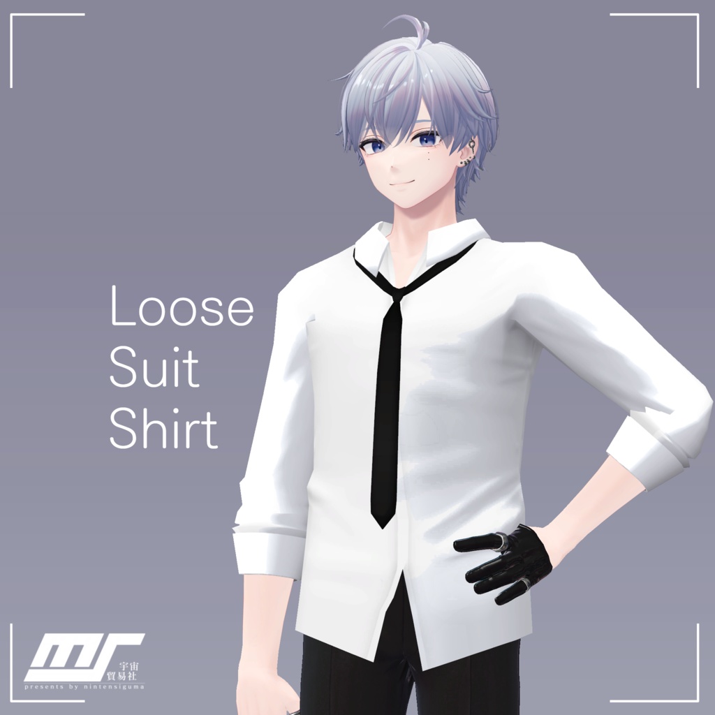 【for 狛乃】Loose Suit Shirt