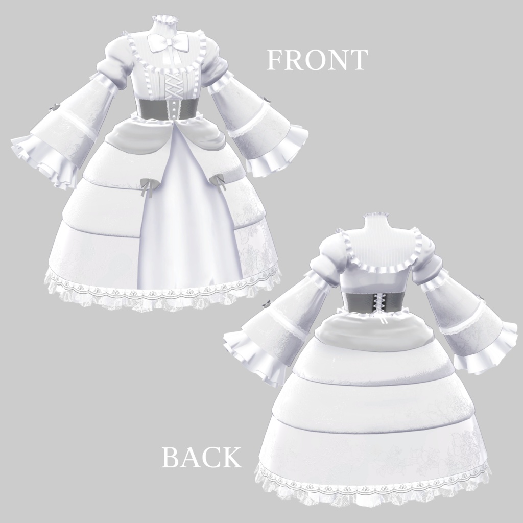 RE  Gothic Dress【VRChat想定】