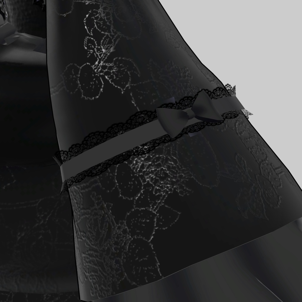 RE  Gothic Dress【VRChat想定】