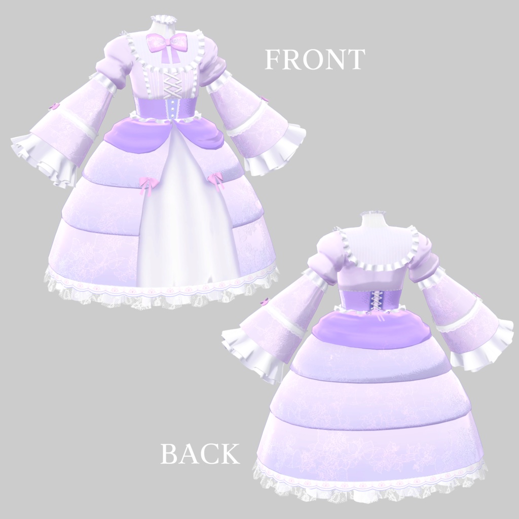 RE  Gothic Dress【VRChat想定】