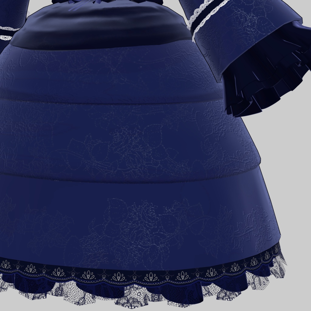 RE  Gothic Dress【VRChat想定】