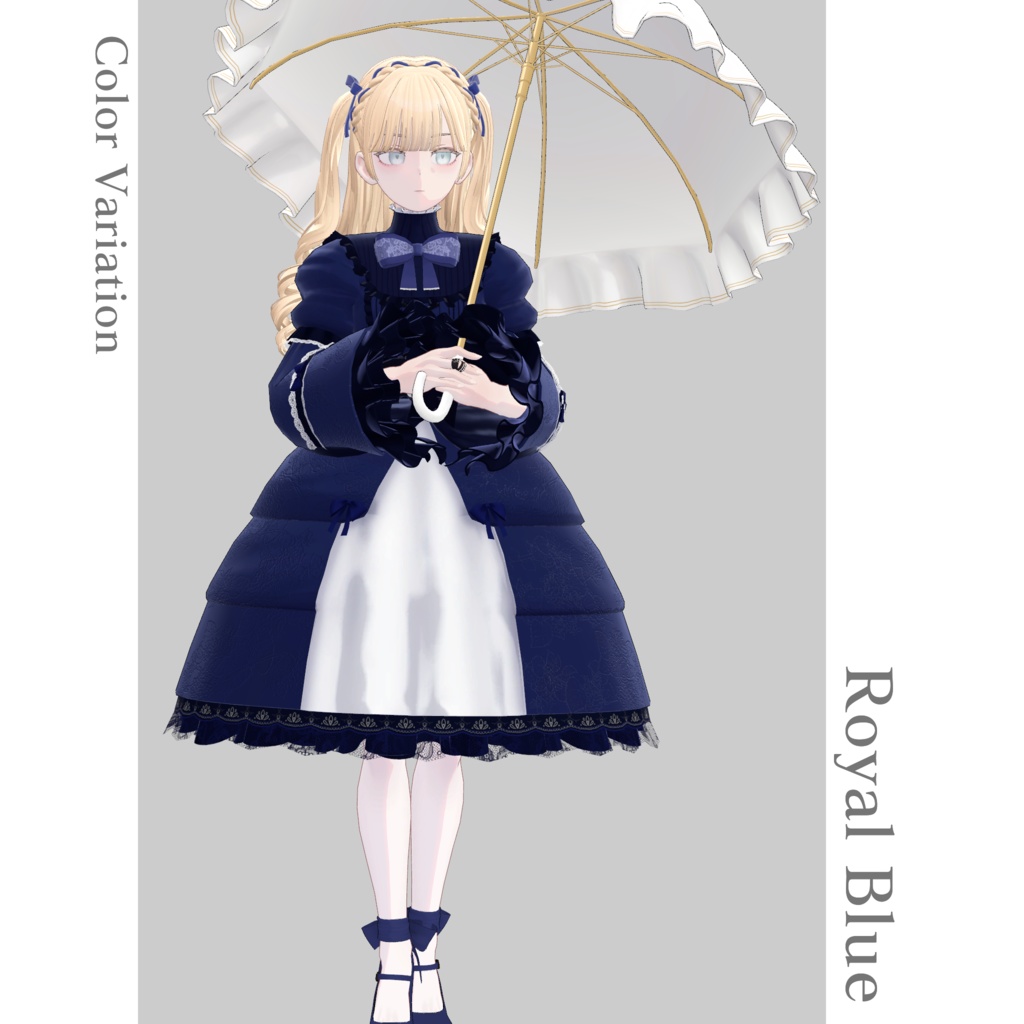 RE  Gothic Dress【VRChat想定】