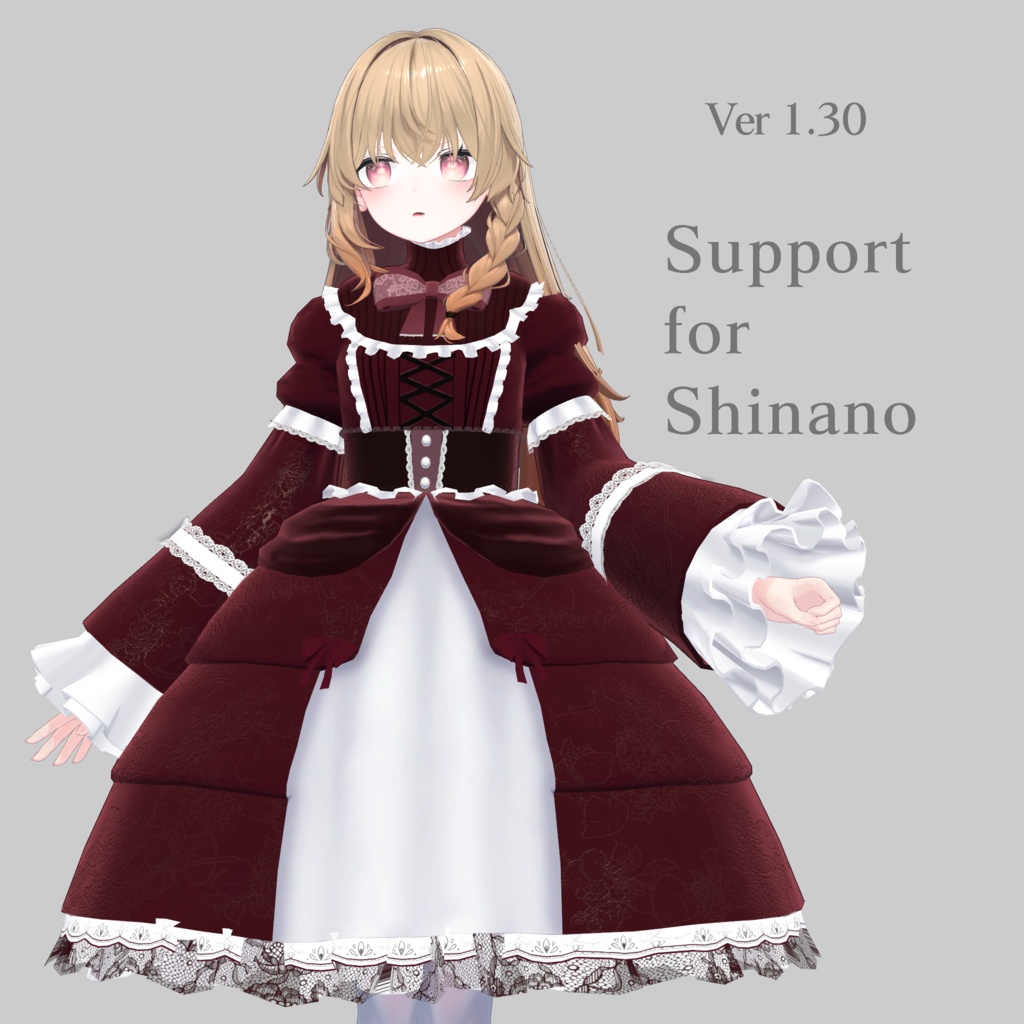 RE  Gothic Dress【VRChat想定】