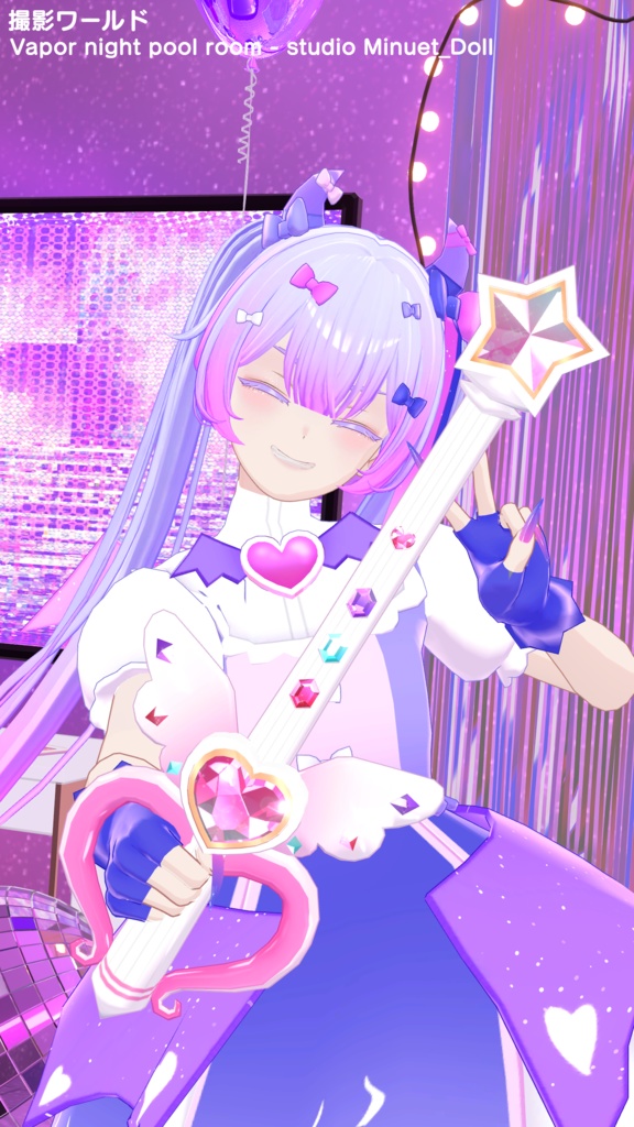 ふりふりアクション♪ドリームジュエルロッド【VRChat想定】