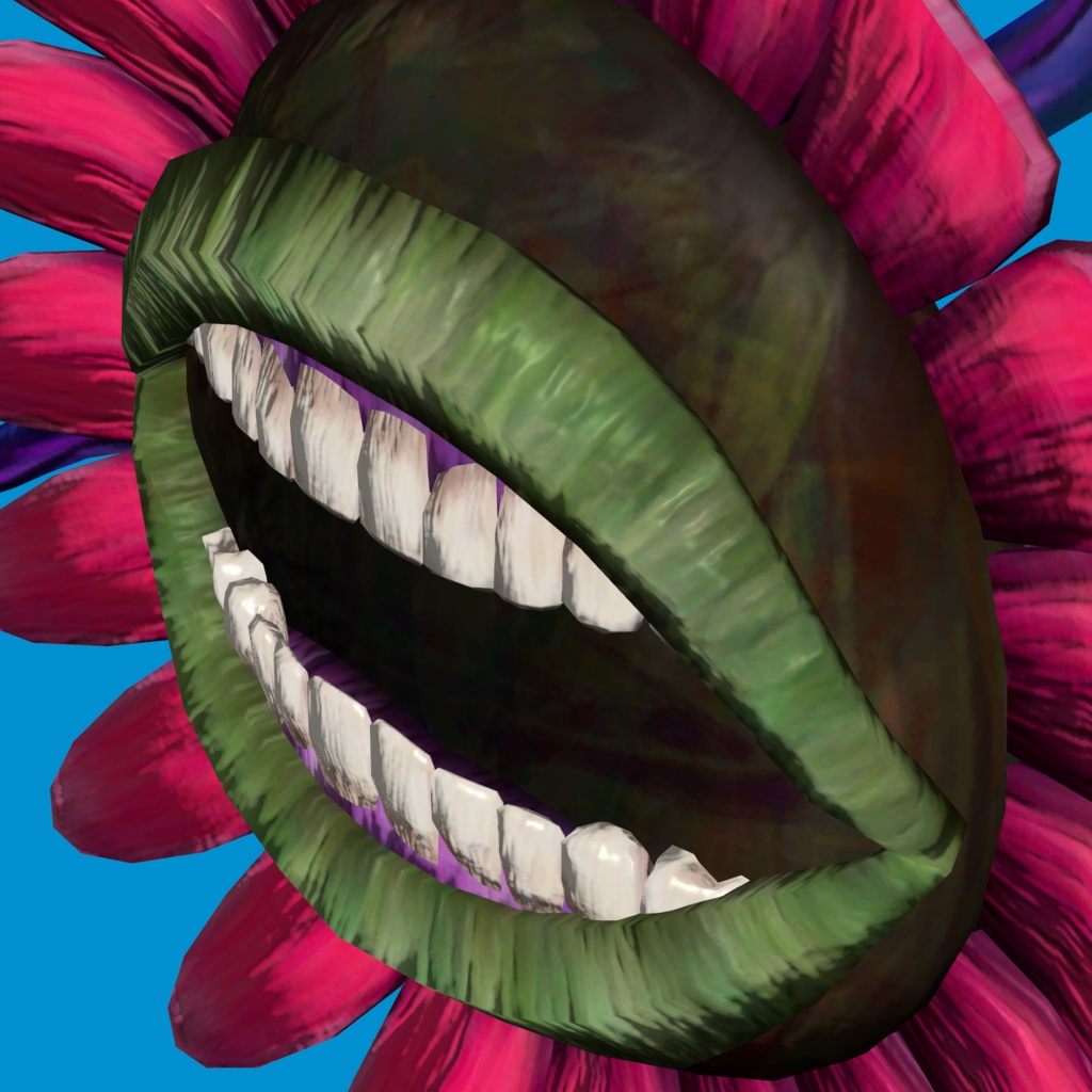 Flower Eye Patch【VRChat想定】