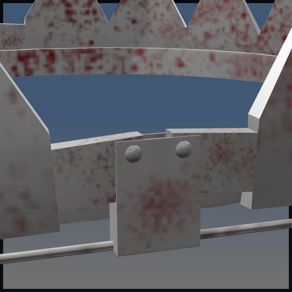 Bear Trap Choker【VRChat想定】