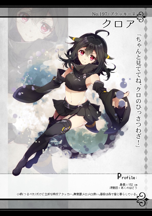 【C95】うちのこ立ち絵イラスト集