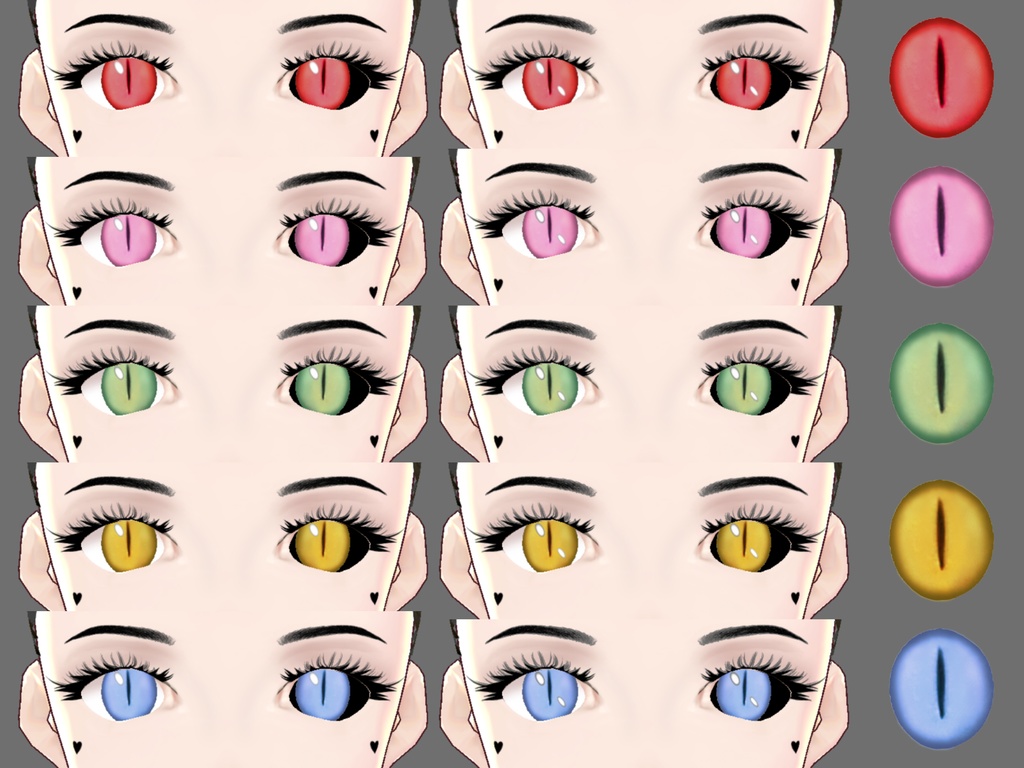 VRoid Studio Eyes