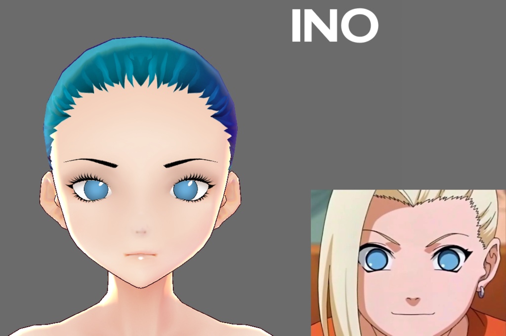 Naruto VRoid Studio Irises