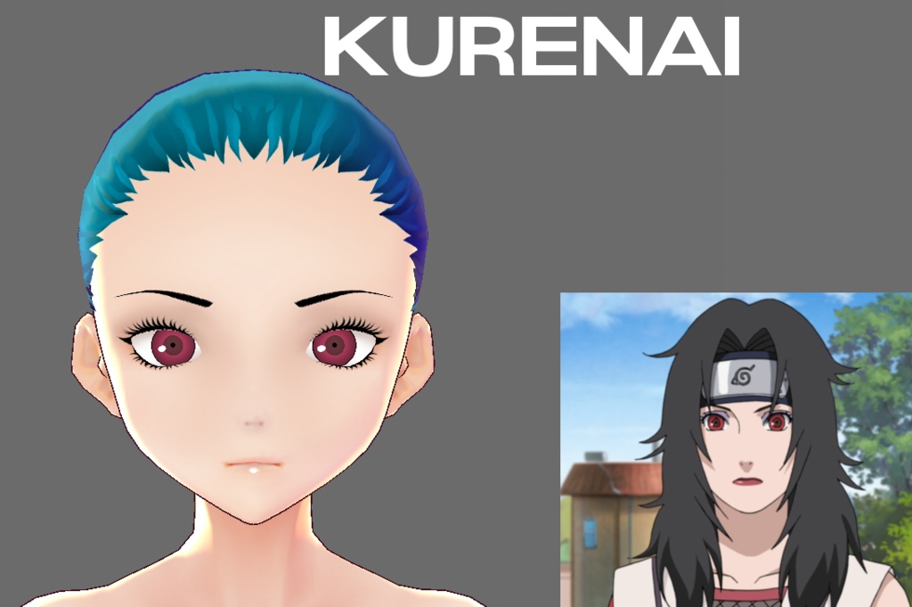 Naruto VRoid Studio Irises