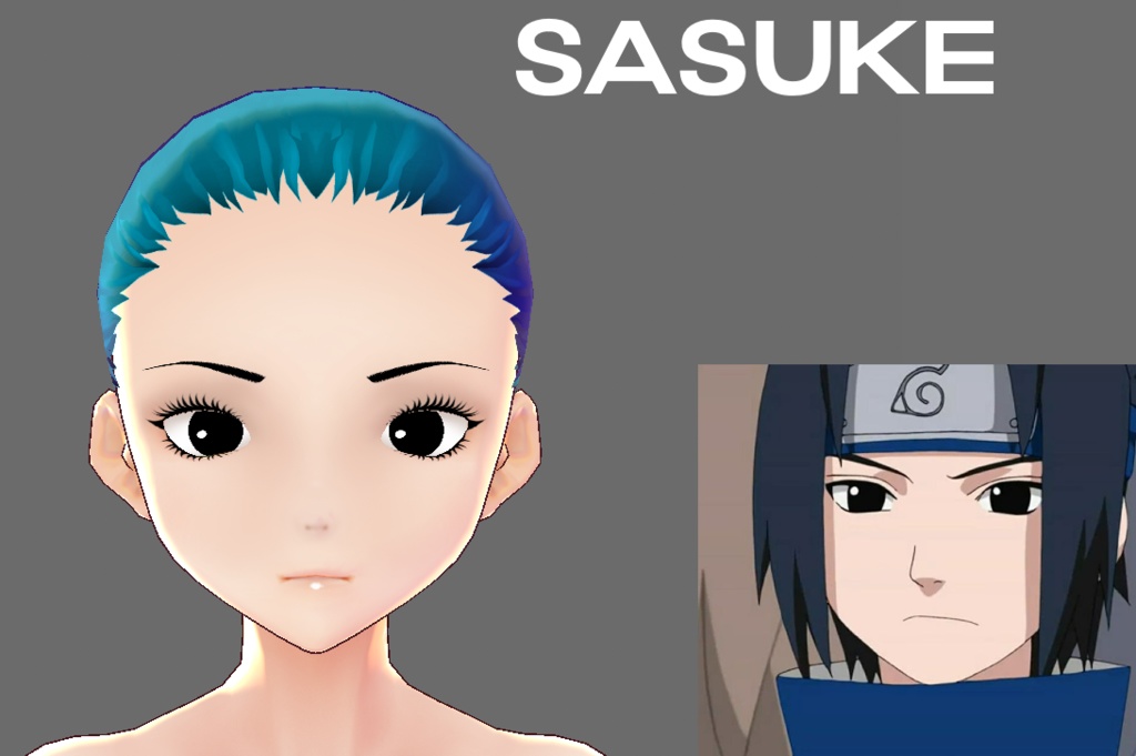 Naruto VRoid Studio Irises