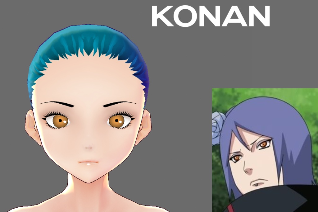 Naruto VRoid Studio Irises