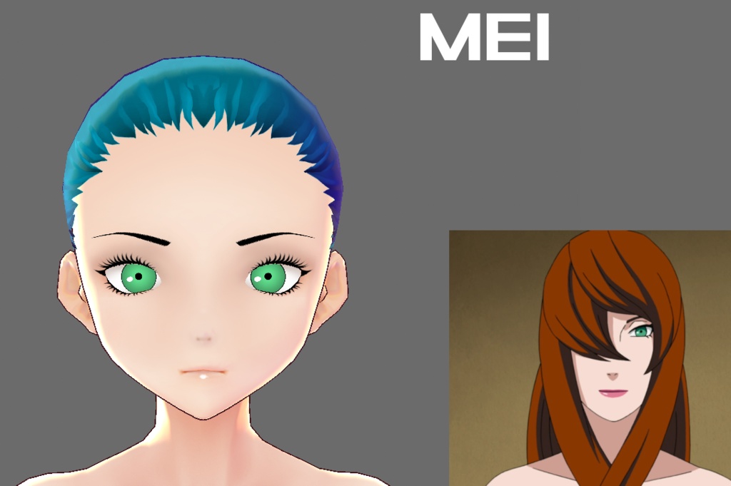 Naruto VRoid Studio Irises