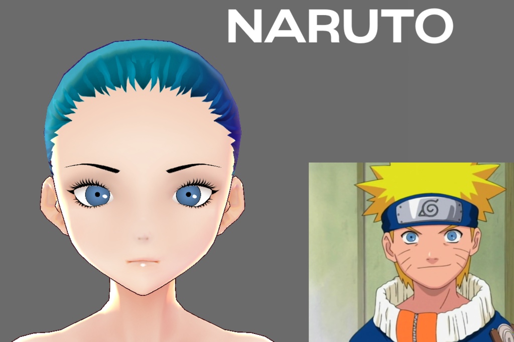 Naruto VRoid Studio Irises
