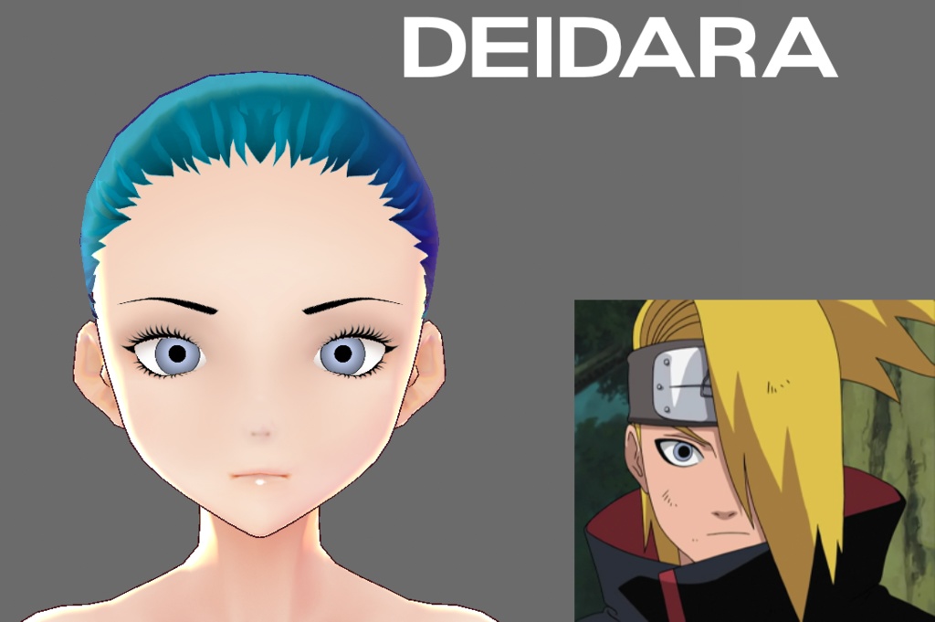 Naruto VRoid Studio Irises