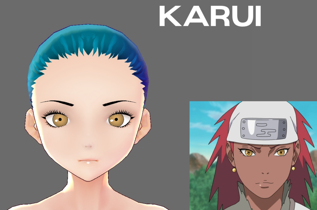 Naruto VRoid Studio Irises