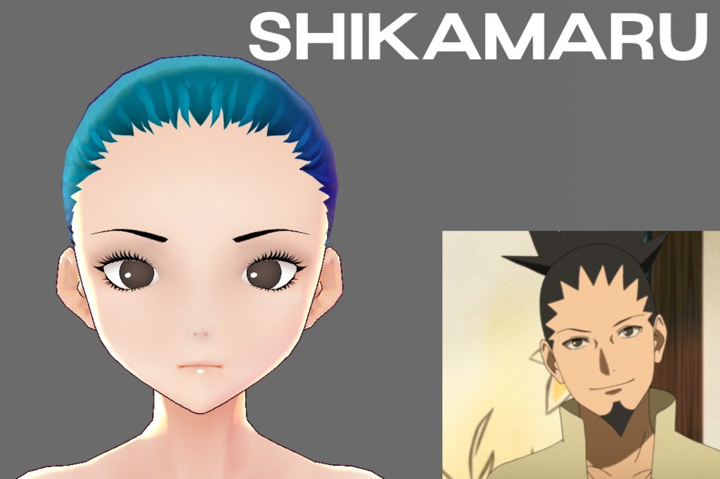 Naruto VRoid Studio Irises