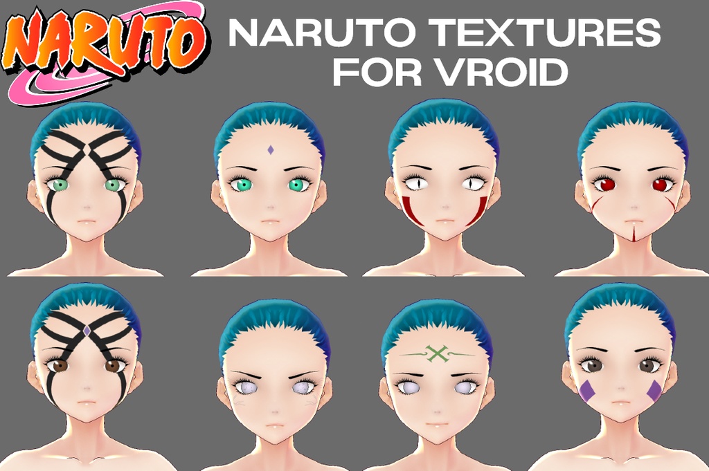 Naruto Package #1 for VRoid Studio