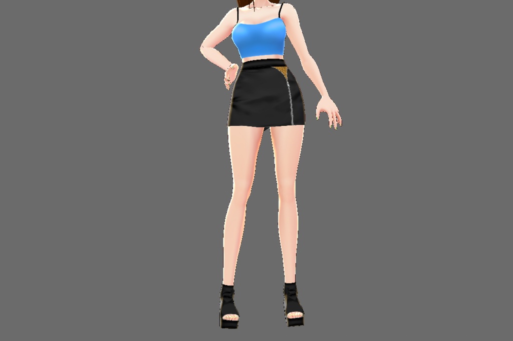 Free Top Textures for VRoid Studio ♥