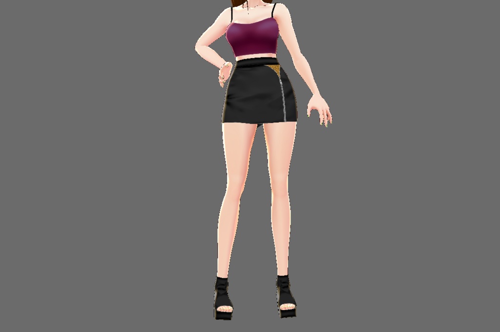 Free Top Textures for VRoid Studio ♥