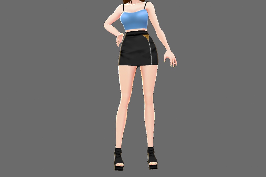 Free Top Textures for VRoid Studio ♥