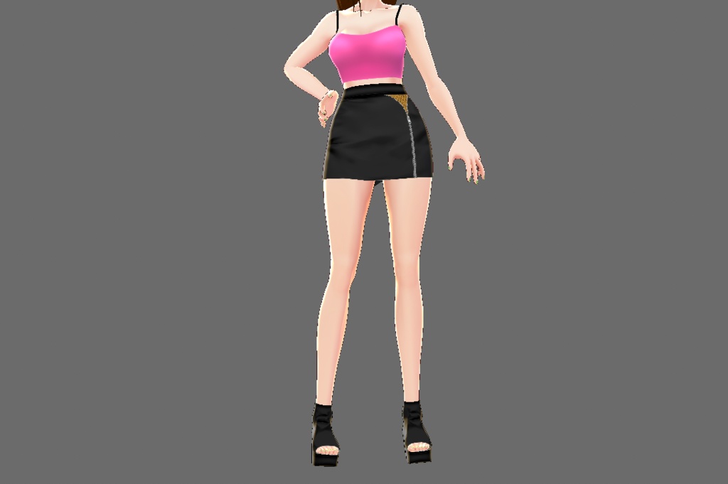 Free Top Textures for VRoid Studio ♥