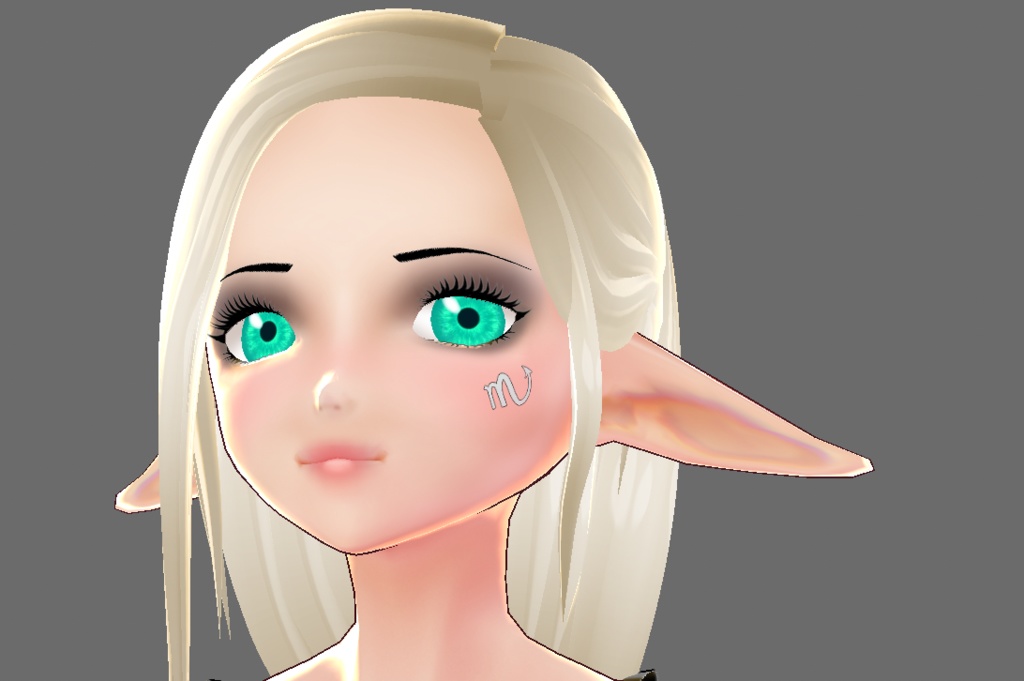 Free Zodiac Face Paints for VRoid Studio