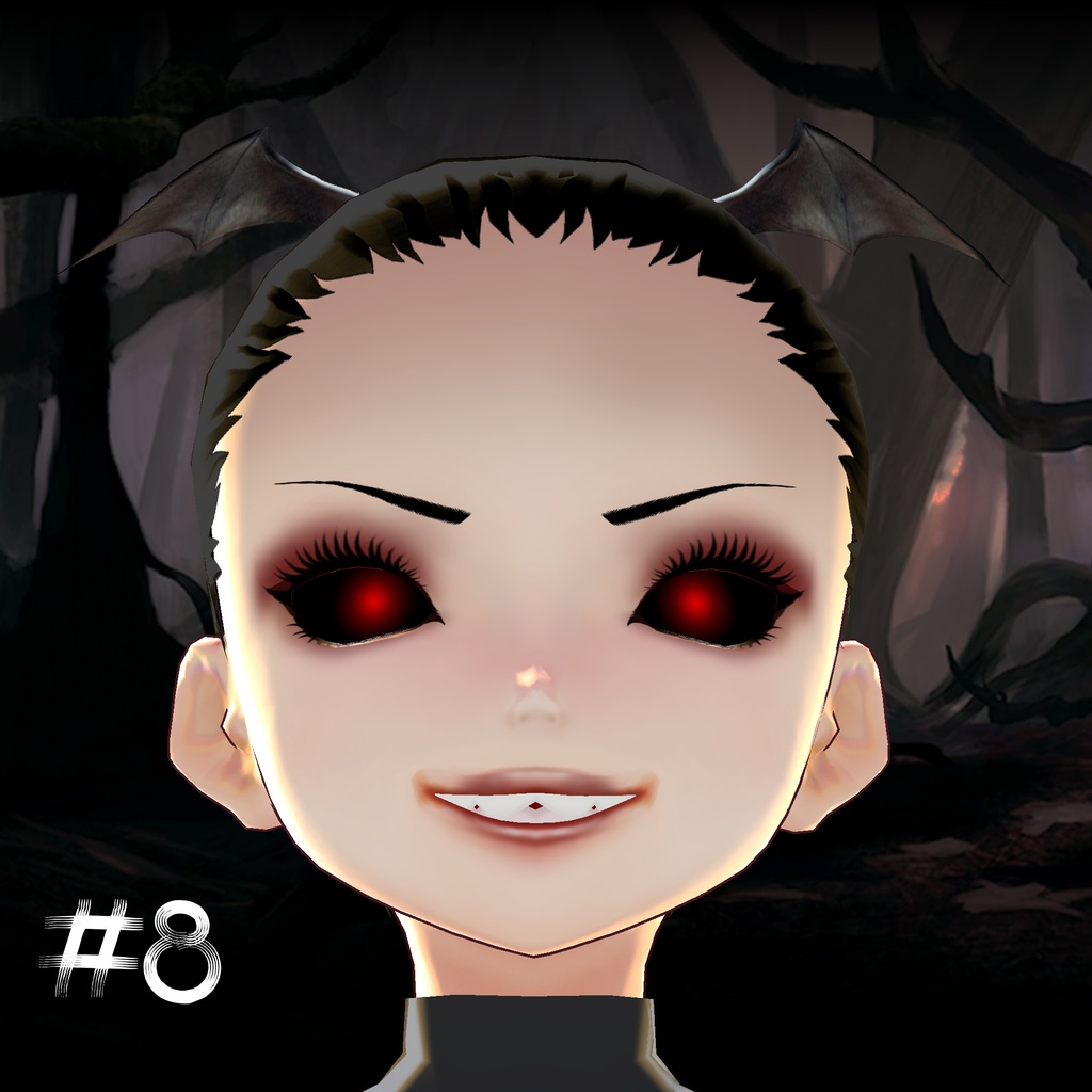 #8 ~ Free Demon Eyes for VRoid Studio
