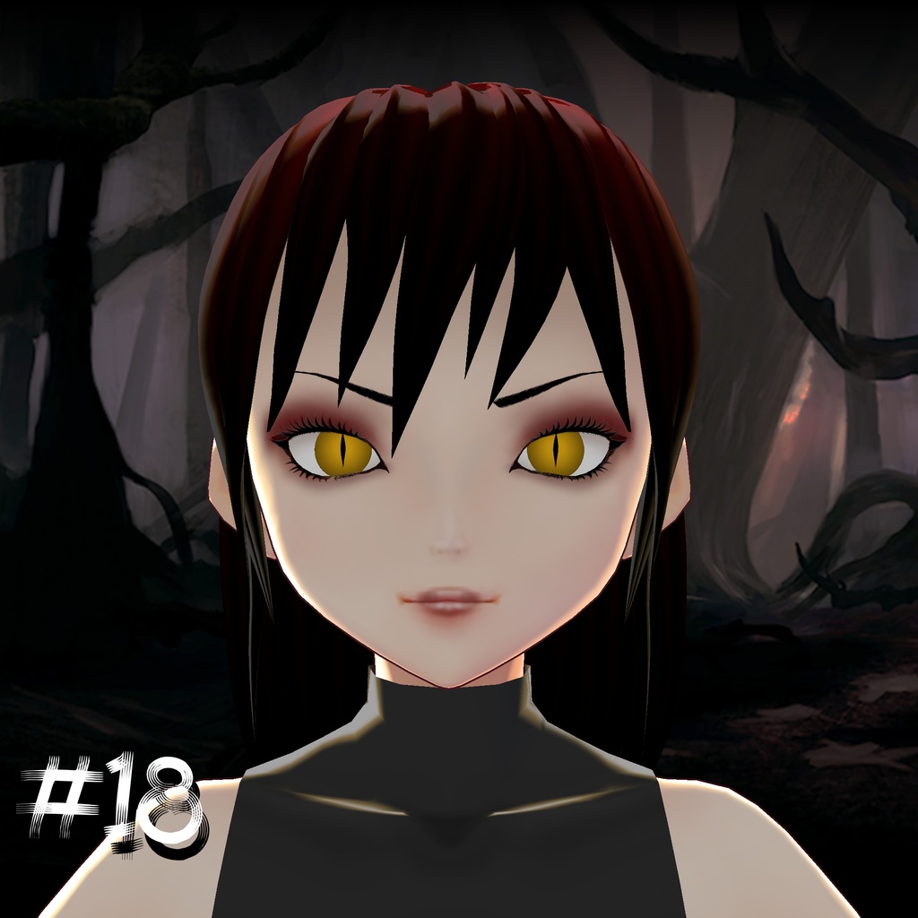 #18 ~ Free Hair Preset for VRoid Studio