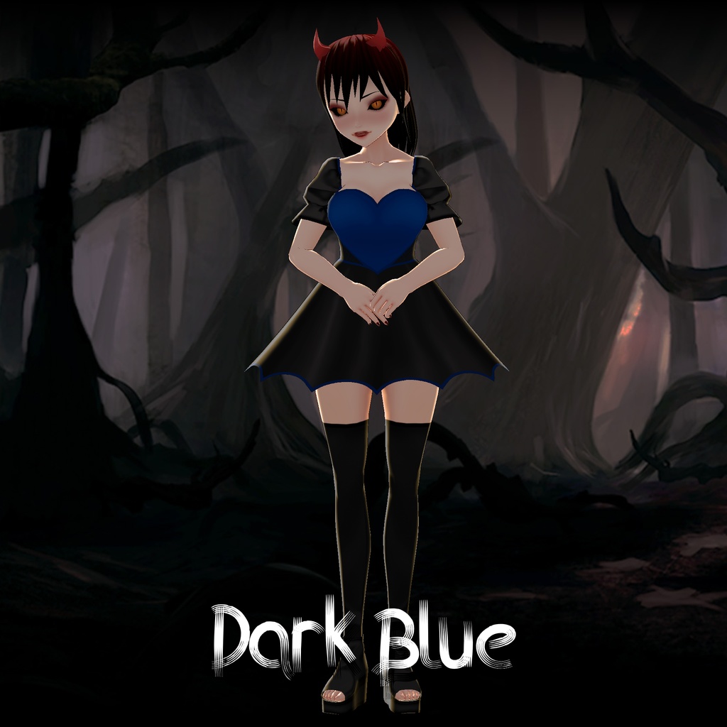 #21 ~ Free Devil Dress for VRoid Studio