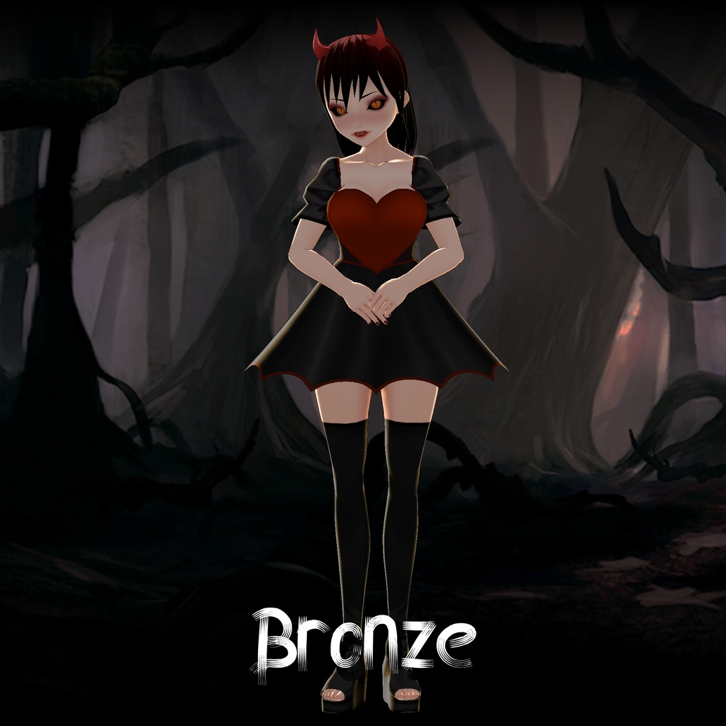 #21 ~ Free Devil Dress for VRoid Studio